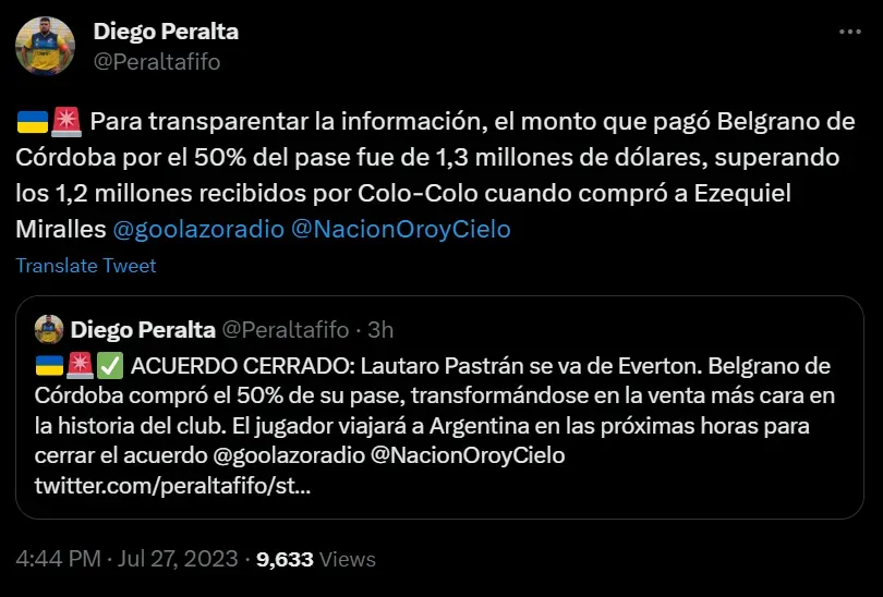 Captura Twitter.