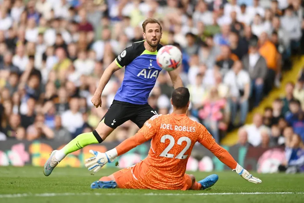 Harry Kane cerró la temporada 2022-23 con 35 goles y cinco asistencias en el Tottenham. | Foto: Getty Images.