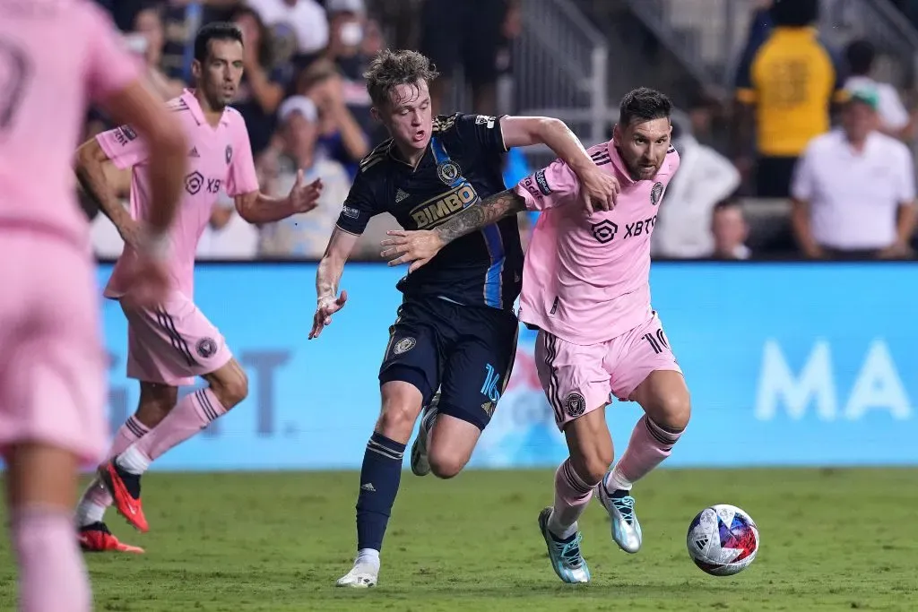 Lionel Messi está a sólo un triunfo de ganar la Leagues Cup con el Inter Miami. | Foto: Getty Images.