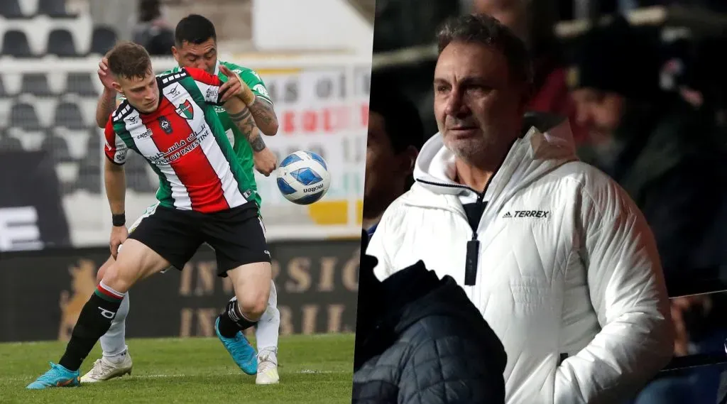 Bruno Barticciotto dejó Palestino para irse al fútbol argentino. | Foto: Photosport