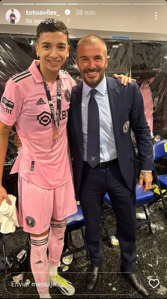 Captura Instagram Tomás Avilés.