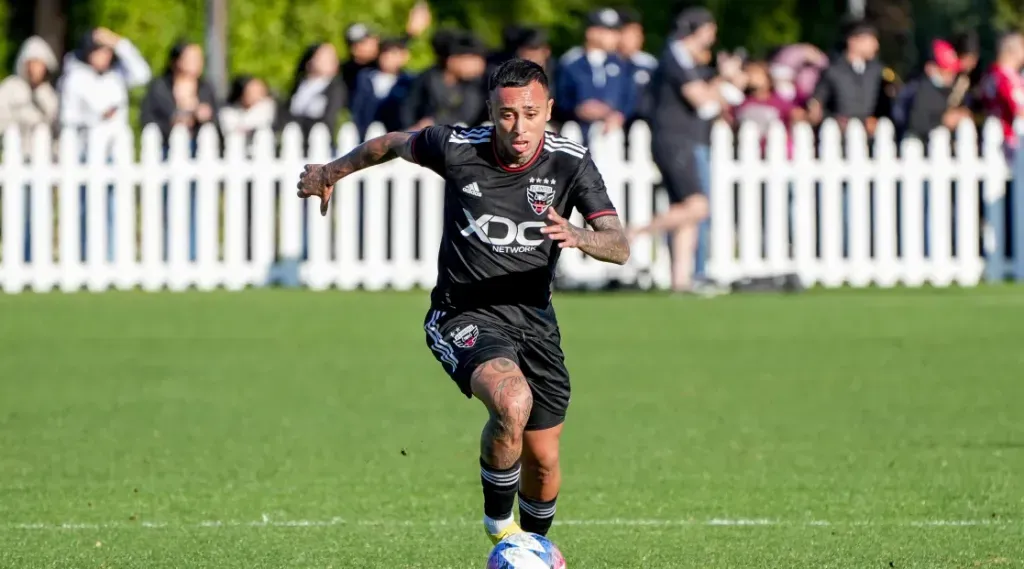 Martín Rodríguez jugó 14 partidos en la MLS (@dcunited)