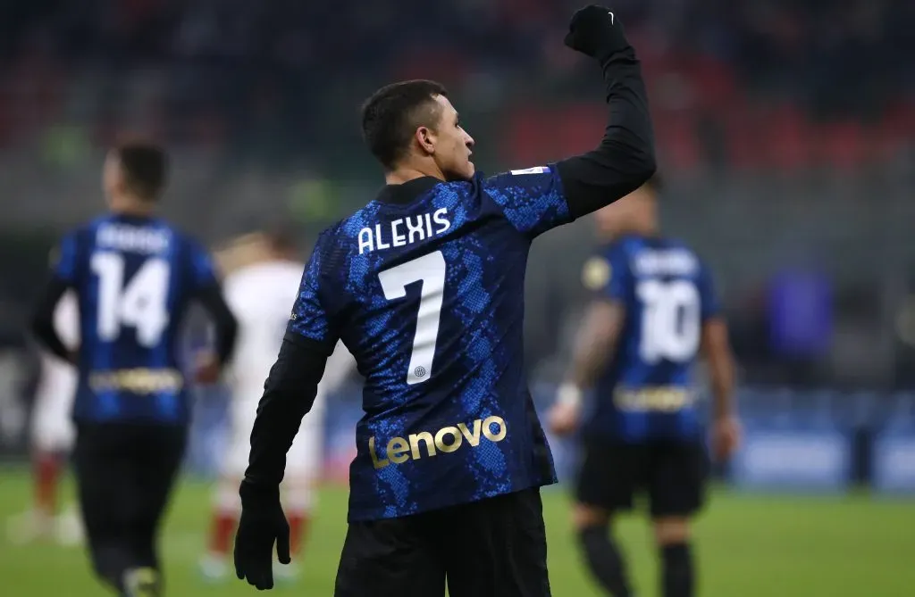 Alexis Sánchez volverá a vestir los colores de Inter de Milán (Photo by Marco Luzzani/Getty Images).
