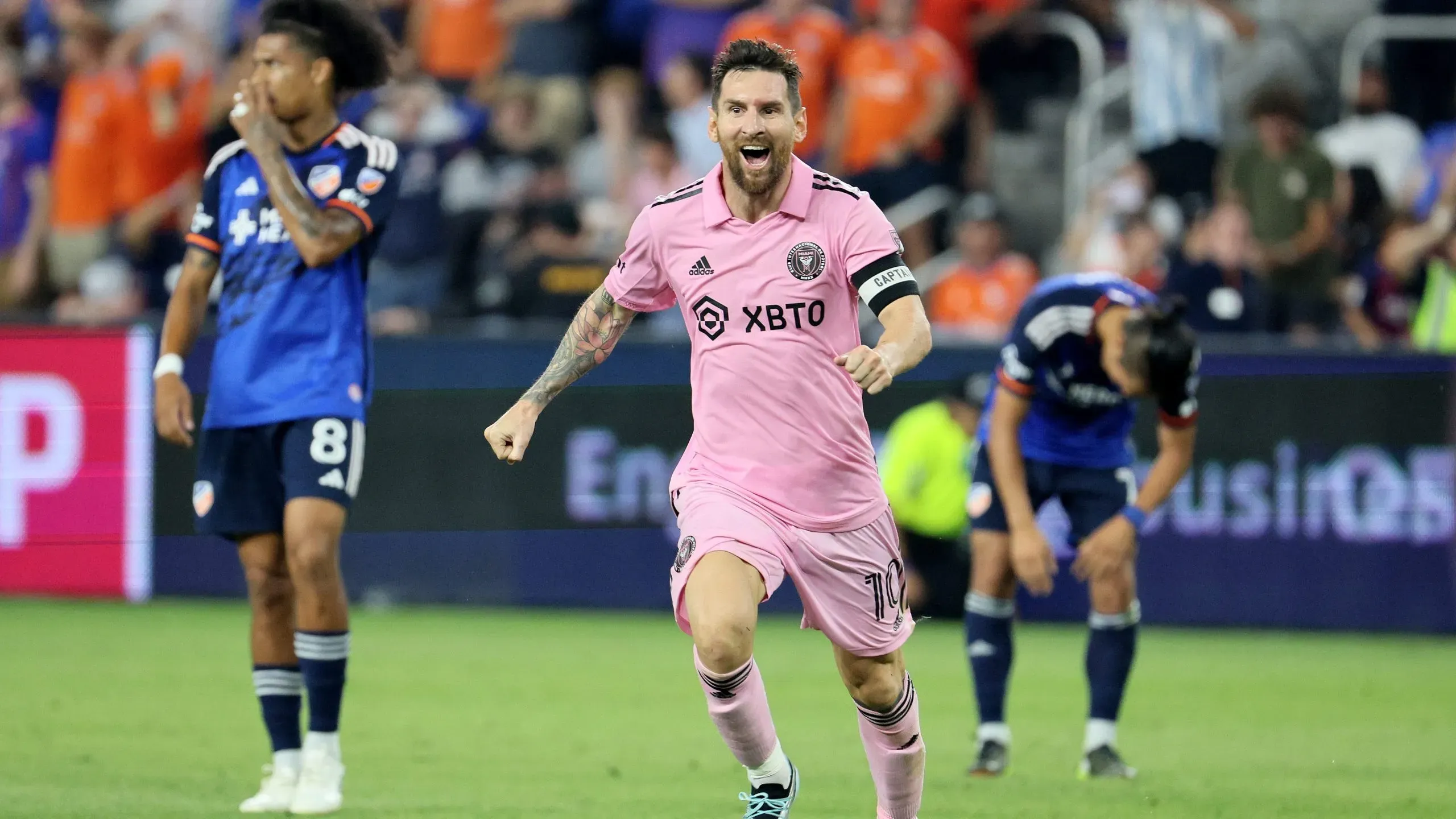 Lionel Messi e Inter Miami clasificaron a finales de US Open Cup (Photo by Andy Lyons/Getty Images).