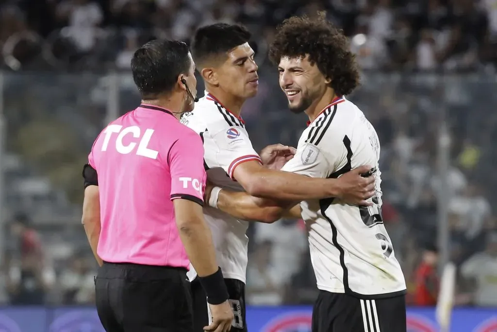 Felipe González arbitrará el Superclásico entre la U y Colo Colo. Con el Cacique tuvo una polémica hace algunos meses. Foto: Photosport.