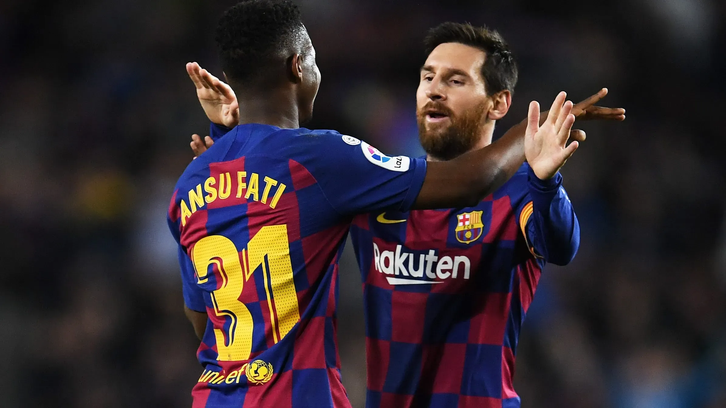 Ansu Fati, el heredero de la “10” de Lionel Messi finalmente abandonará Barcelona. (Photo by David Ramos/Getty Images)