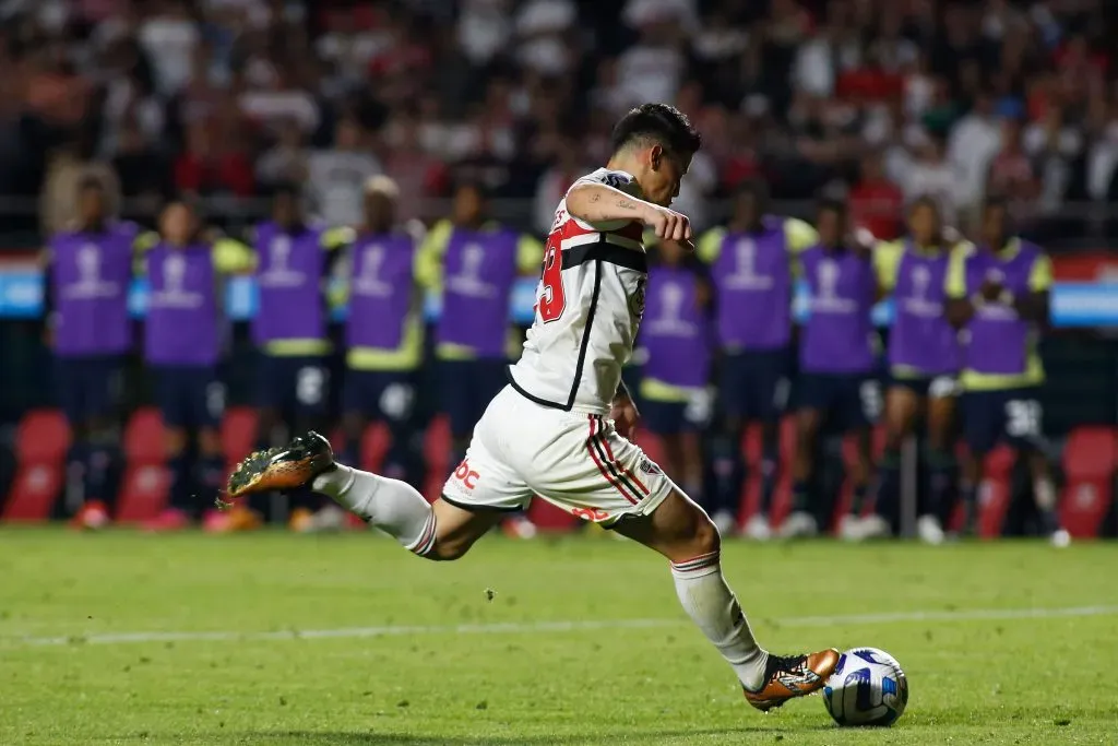 James Rodríguez fue el villano del Sao Paulo en la Copa Sudamericana. Foto: Getty Images.