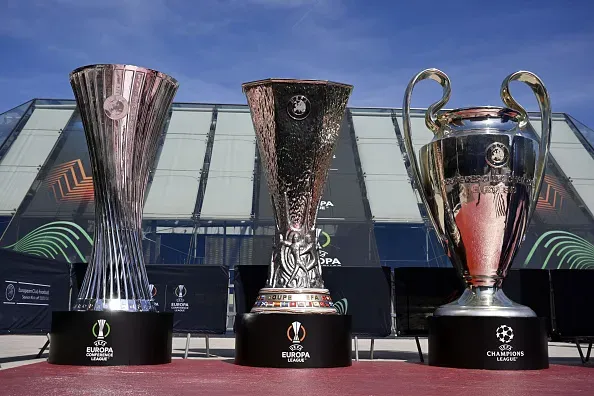 Cuatro chilenos se repartirán entre Champions y Europa League. Ninguno clasificó a Conference. Foto: Getty Images.