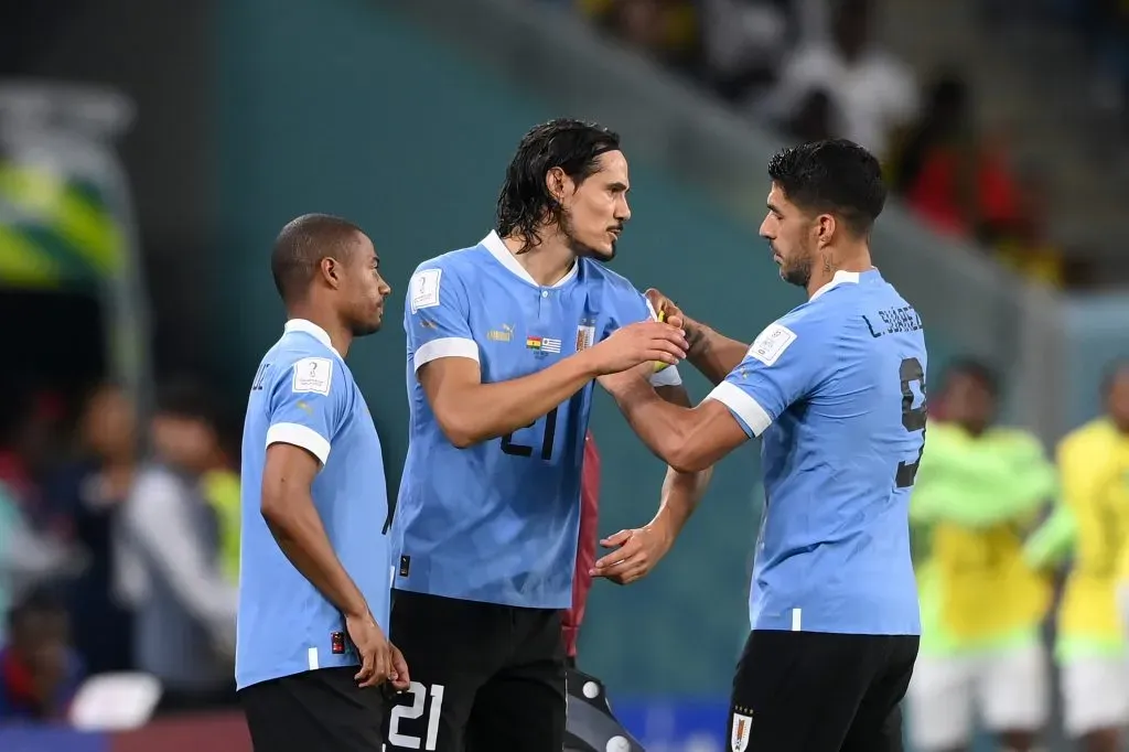 Luis Suárez no estará en el inicio de Uruguay en las Clasificatorias 2026. Tampoco Edinson Cavani. (Stu Forster/Getty Images).