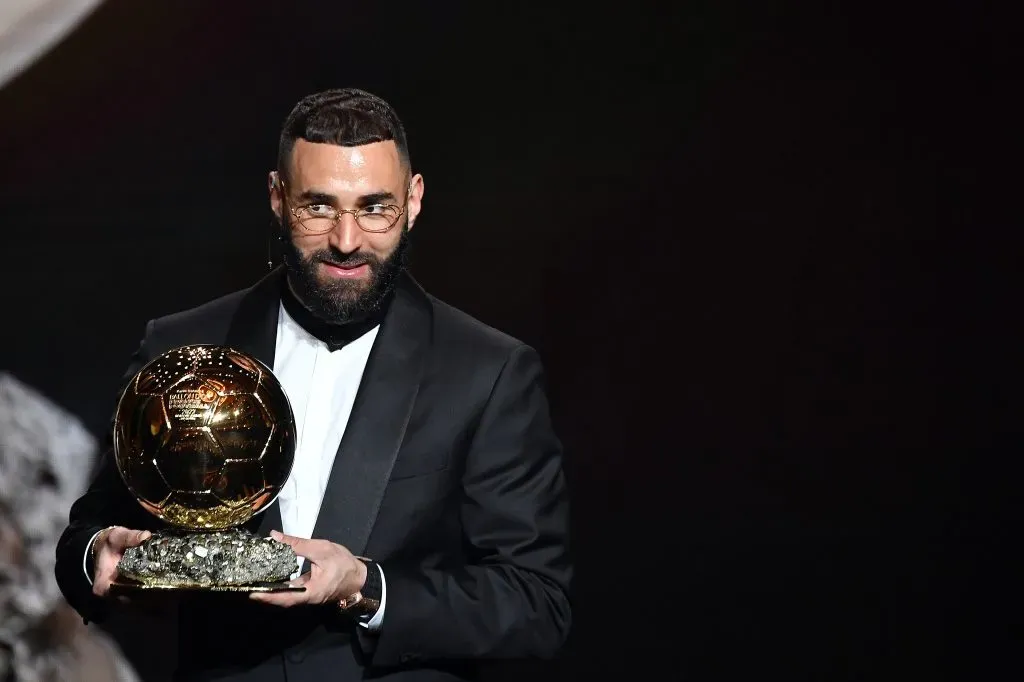 Karim Benzema fue el ganador de la última edición del Balón de Oro. Foto: Getty Images.