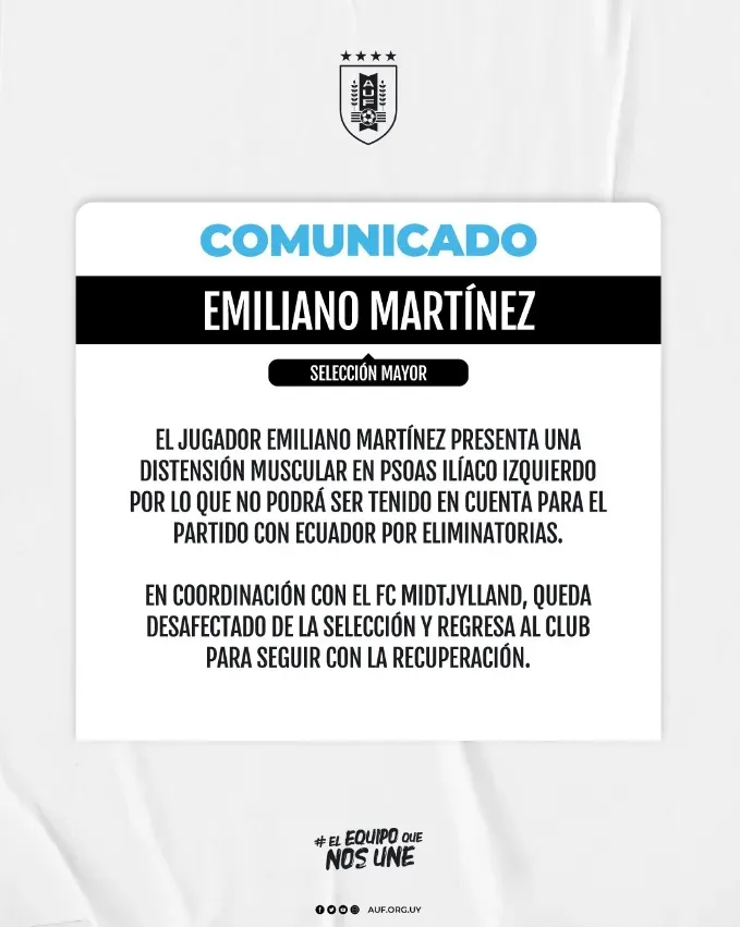 Captura Selección de Uruguay.