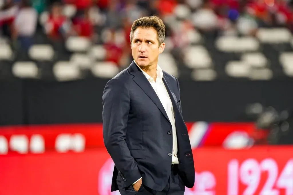 Guillermo Barros Schelotto está recibiendo muchas críticas en su rol de DT del seleccionado paraguayo. | Foto: Guillermo Salazar.