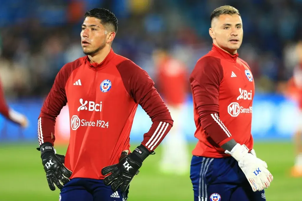 Cristóbal Campos fue citado a la selección chilena para el debut en las Eliminatorias al Mundial 2026 a pesar de haber perdido la titularidad en la U. | Foto: Photosport