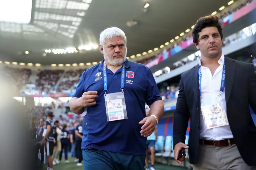 Pablo Lemoine, el DT uruguayo que condujo a Los Cóndores a jugar su primer Mundial de rugby. (Jan Kruger/Getty Images)