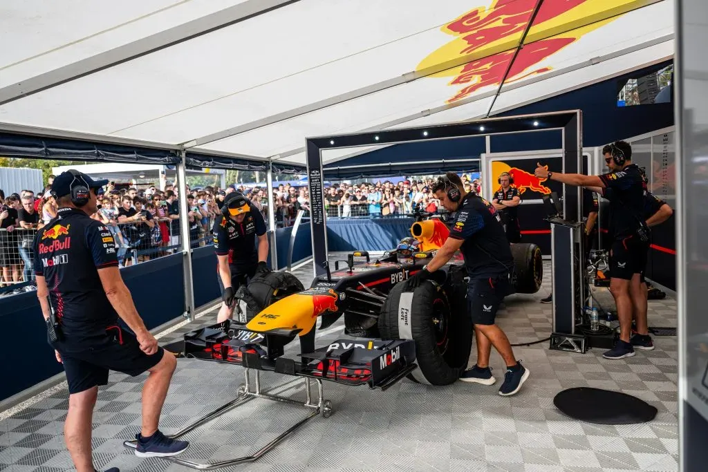El RB7 es el auto elegido para el circuito mundial de Red Bull Showrun. Foto: Red Bull Content Pool.