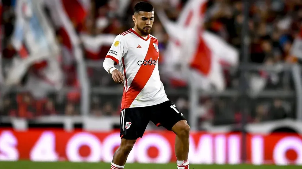 Paulo Díaz es uno de los pilares de River Plate y estará desde el arranque ante Boca Juniors. Todo pensando en un llamado a la Roja para las eliminatorias en octubre. Foto: Getty Images.