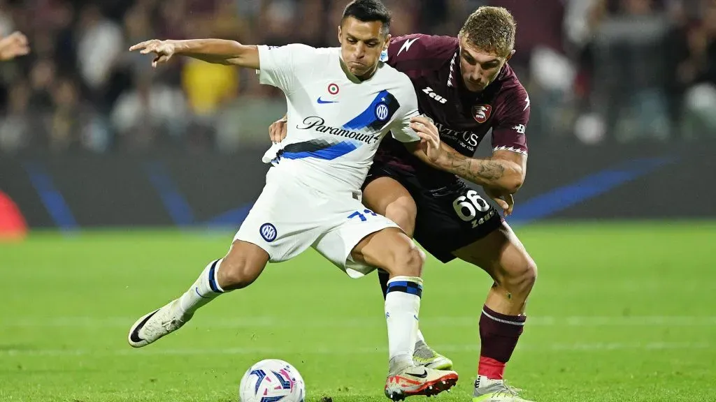 Alexis Sánchez fue titular por primera vez desde que volvió al Inter de Milán el fin de semana. Foto: IMAGO.