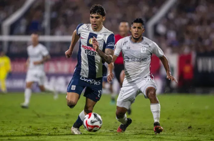 Franco Zanelatto, el extremo nacido en Paraguay que citó Juan Reynoso a la selección de Perú. (Getty Images).