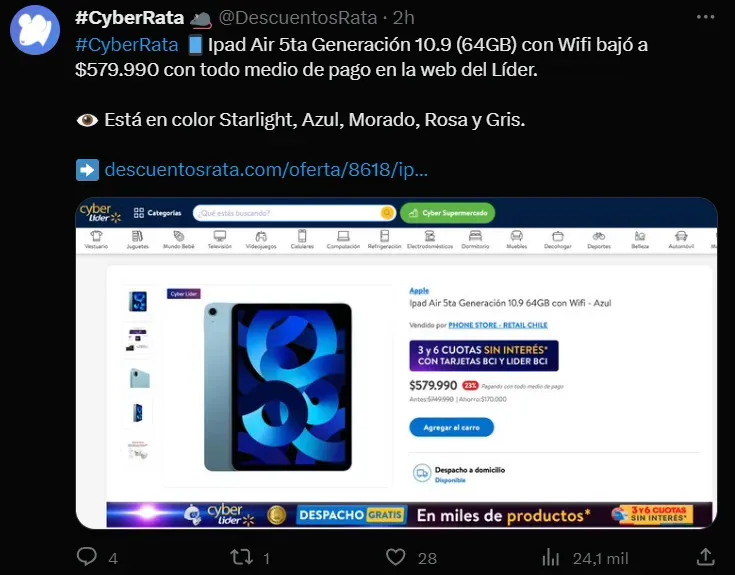 Descuentos Rata Ofrece Grandes Ofertas En Este Cyber Monday 2023 Descuentos Rata Ofrece Grandes Ofertas En Este Cyber Monday 2023