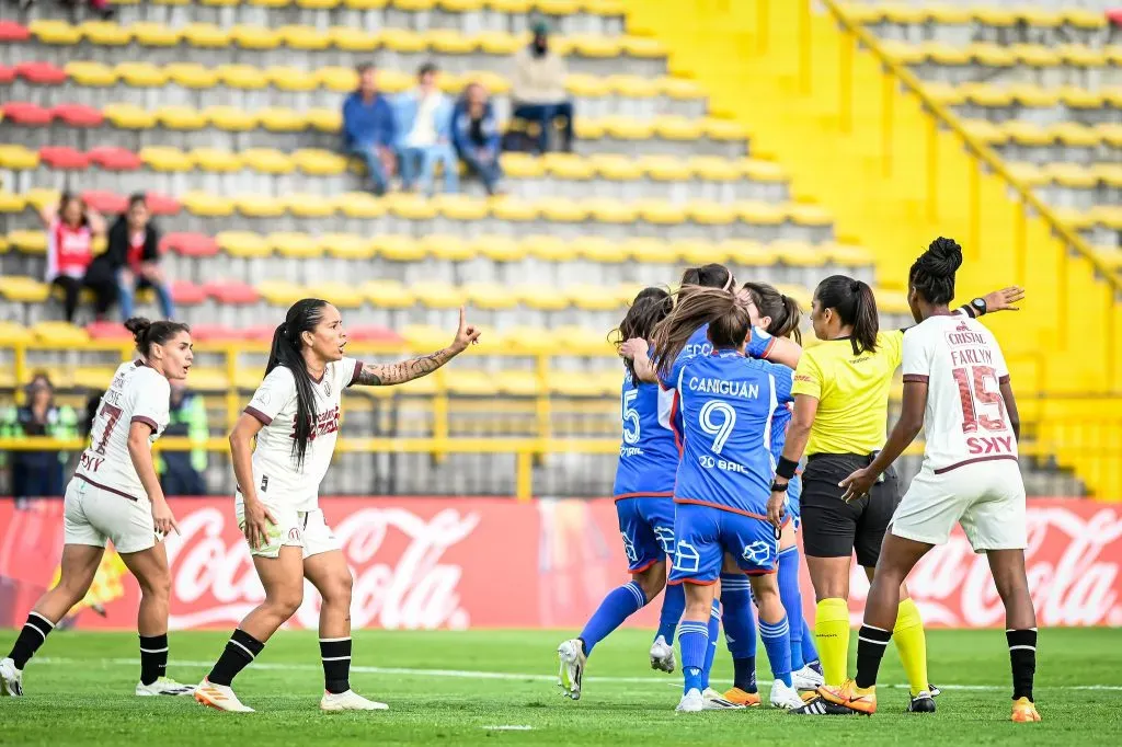 María Martínez Vecca anotó el único gol del partido a los 59′. | Foto: Conmebol / Staff Images Woman
