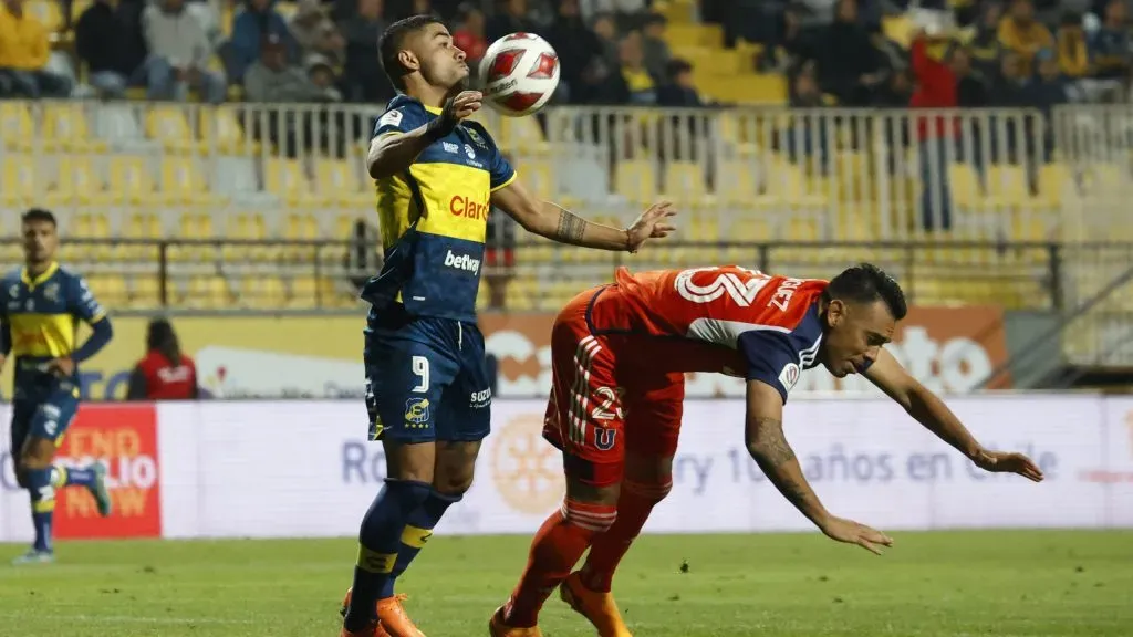 La U y Everton no jugarán este fin de semana. Foto: Photosport.