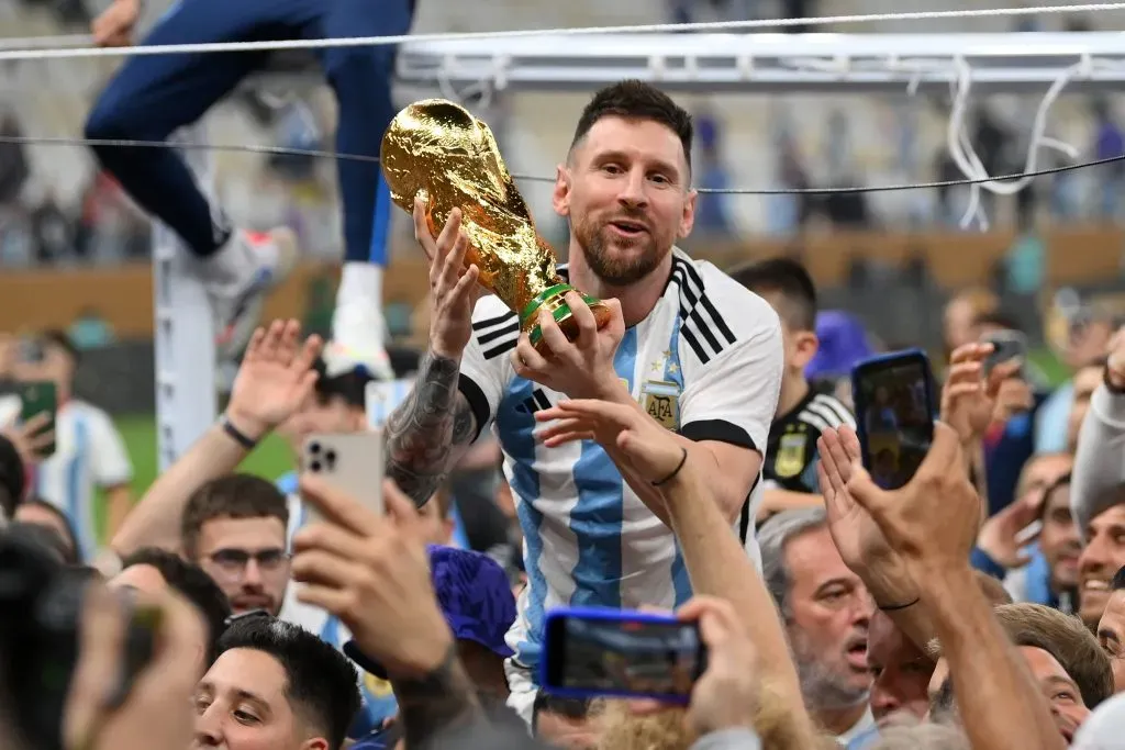 Argentina ya está clasificada al Mundial 2030 por ser sede de uno de los tres partidos inaugurales que se jugarán en Sudamérica. | Foto: Getty