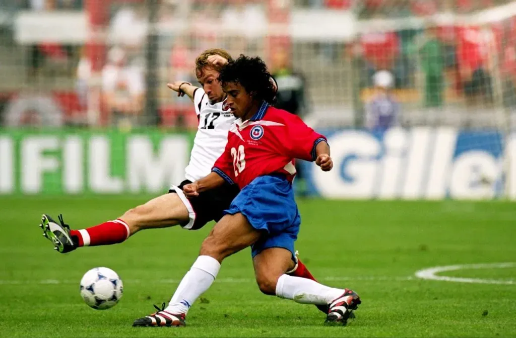 Fabián Estay jugó por Chile en el Mundial de Francia 1998 (Getty Images)