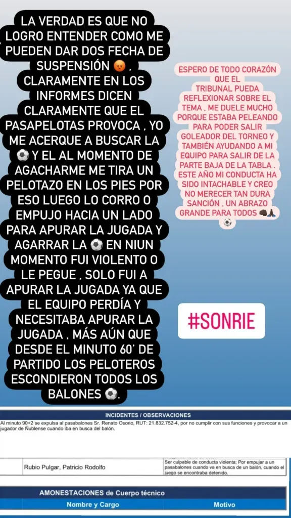 El reclamo de Pato Rubio por Instagram