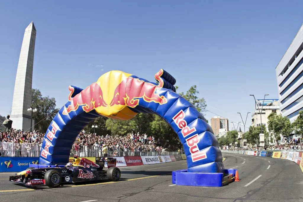 En noviembre de 2012 fue la última vez que la Fórmula 1 visitó Santiago de la mano de Red Bull. Foto: Red Bull Content Pool.