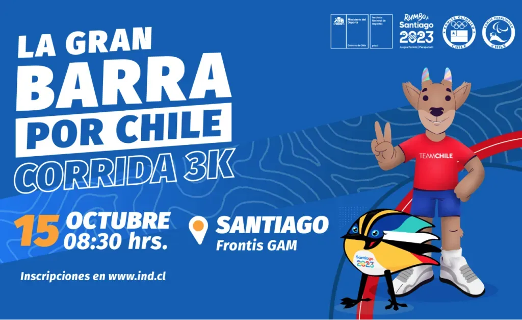 Este domingo inicia la corrida “La Gran Barra por Chile”.