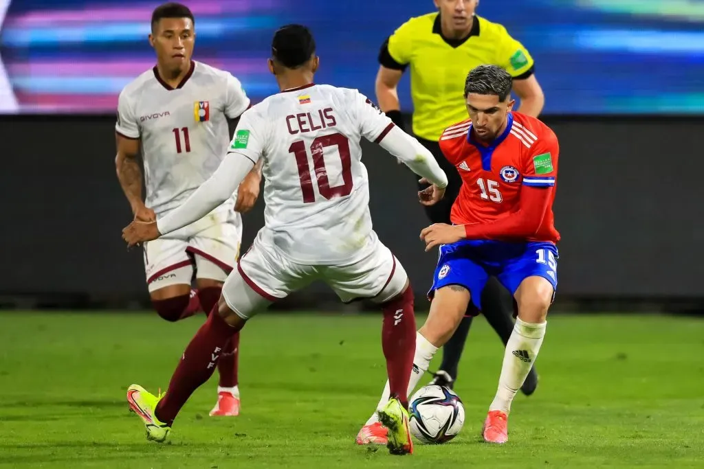 El dominio de la selección chilena sobre Venezuela es total, perdiendo apenas tres partidos de 29. | Foto: Photosport.