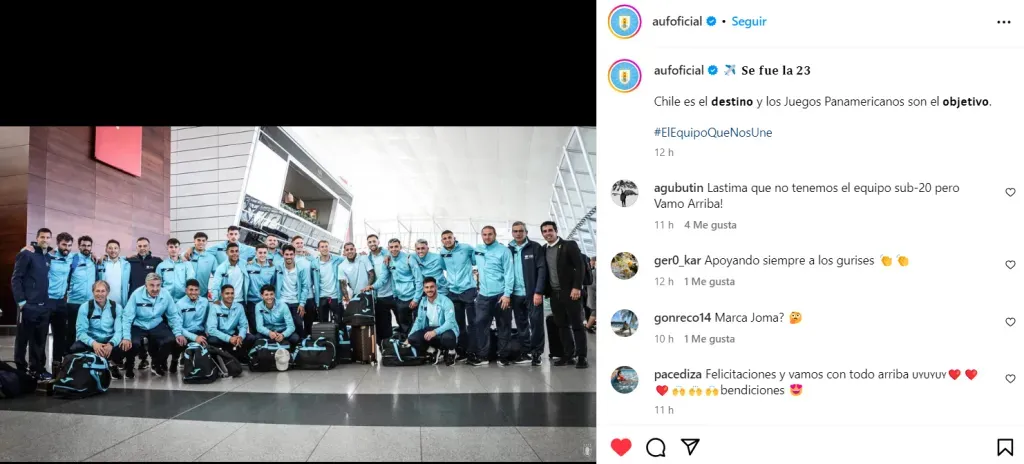 Captura Instagram.