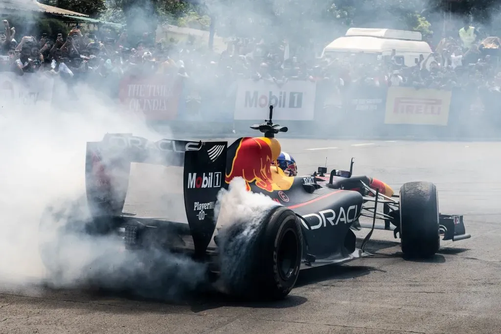 La Fórmula 1 ha recorrido durante este 2023 gran parte del mundo de la mano de Oracle Red Bull Racing. Santiago de Chile también forma parte del recorrido. Foto: Red Bull Content Pool.
