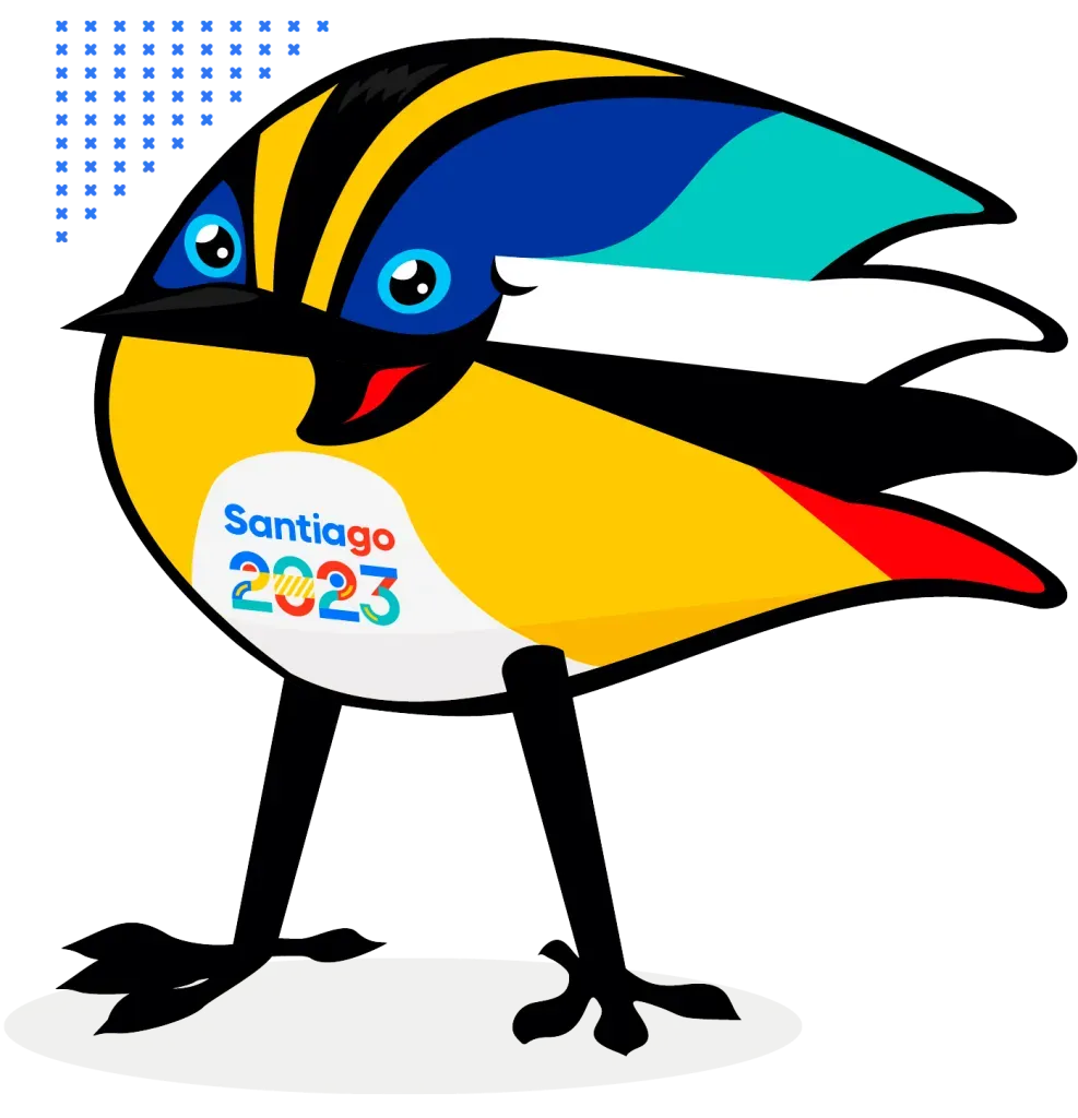Fiu, la mascota oficial de los Panamericanos 2023