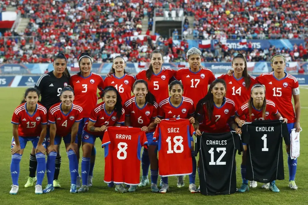 La Roja femenina se quedó con la plata de Santiago 2023.