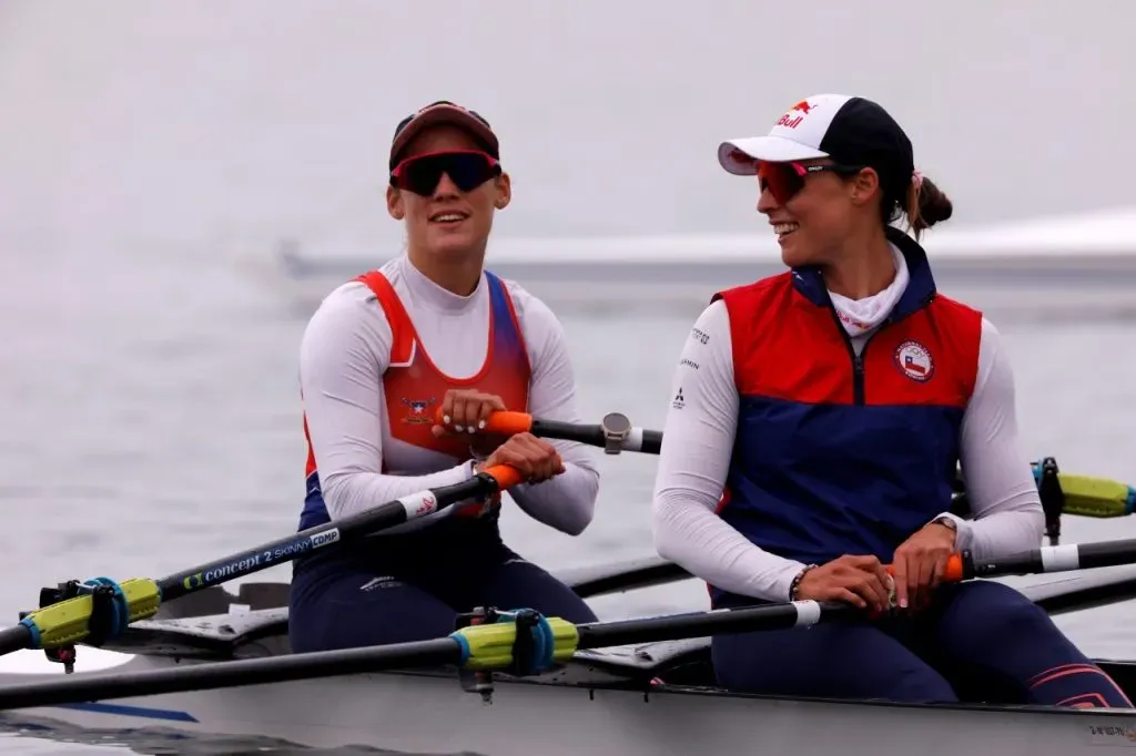 Melita y Antonia Abraham suman otra medalla para Chile en Santiago 2023 (Photosport)