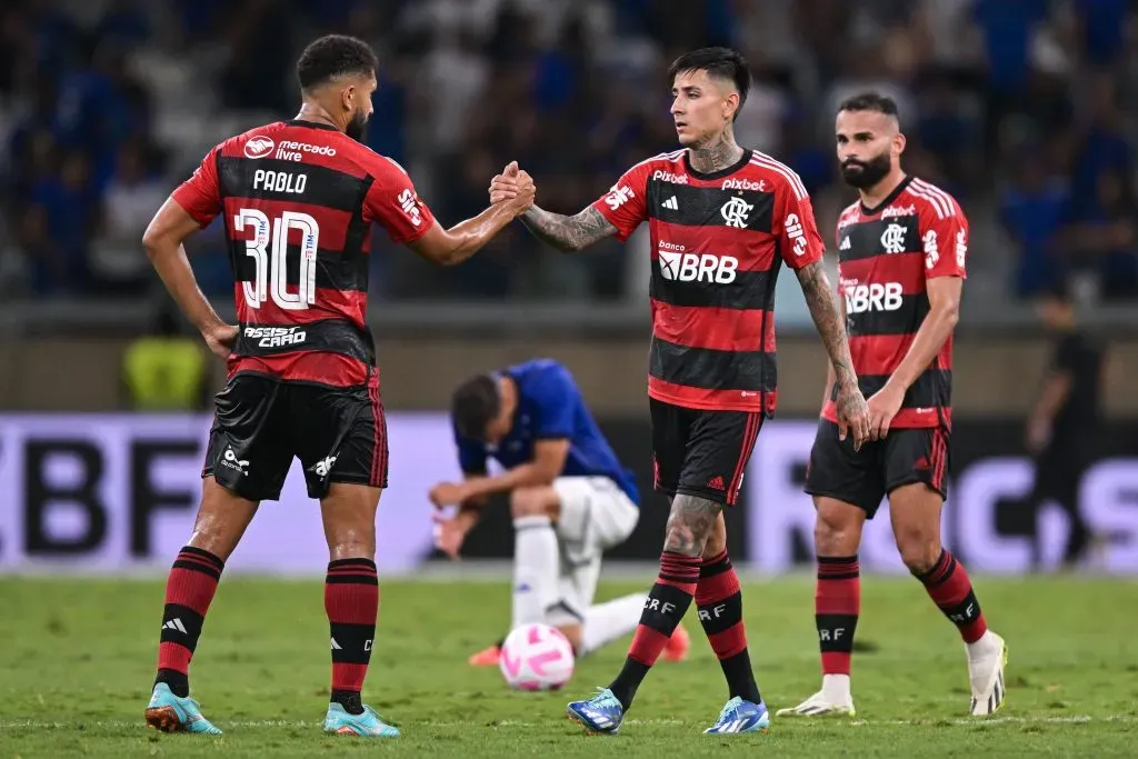 Pulgar dejó la cancha y Flamengo se cayó | Getty Images