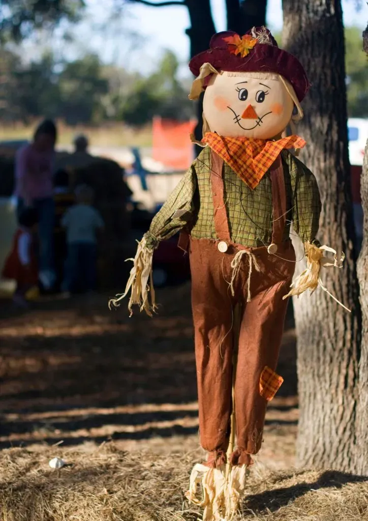 Espantapájaros de Halloween