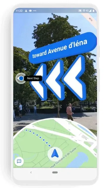 Google Maps anuncia función de realidad aumentada en Santiago
