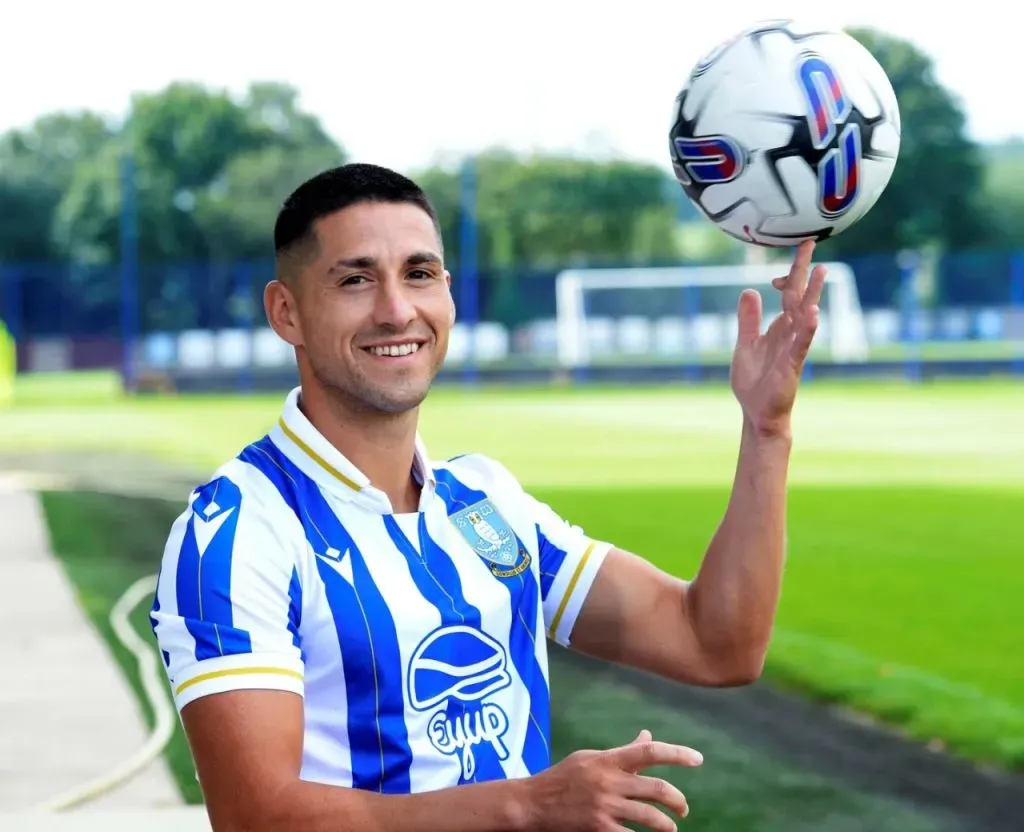 Juan Delgado llegó en julio pasado a Inglaterra (Sheffield Wednesday)