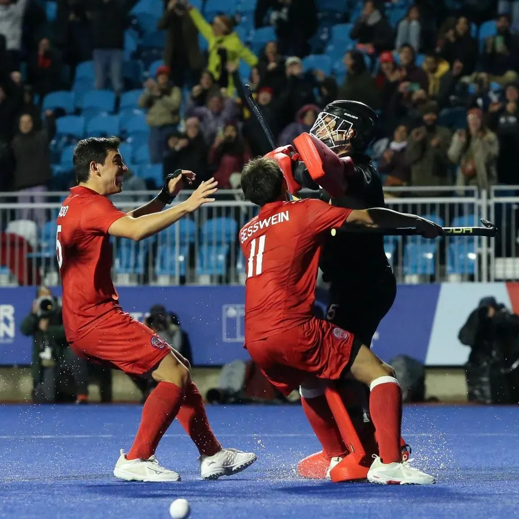 Los Diablos disputarán la final del hockey sobre césped. Imagen: Chile Hockey Varones.