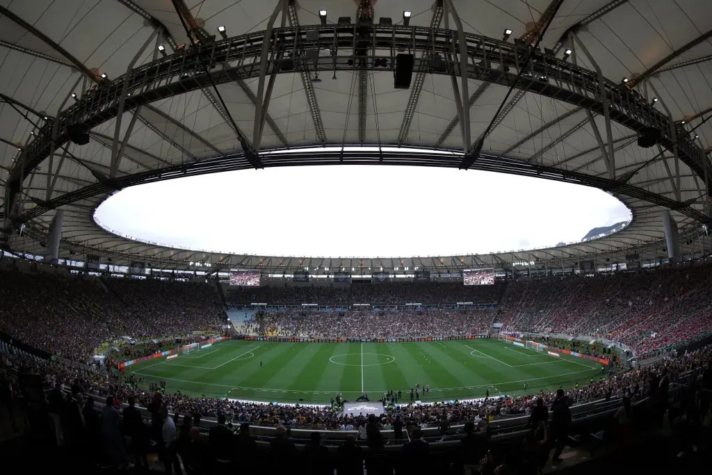 El Estadio Maracaná luce un lleno total para la final de la Copa Libertadores. Imagen: Getty.