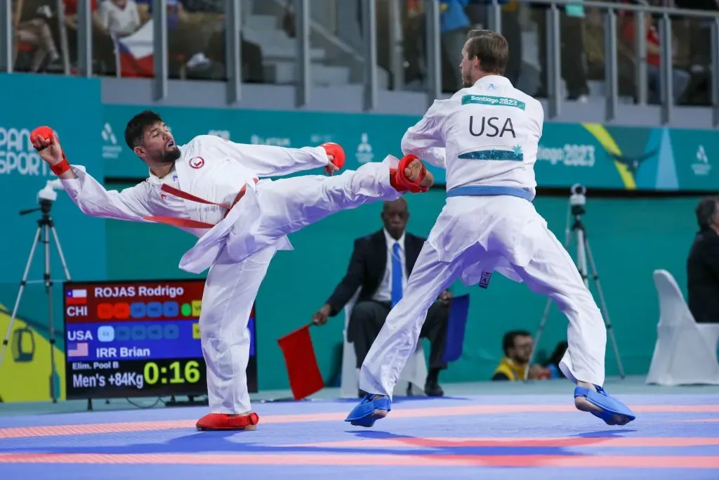 Uno de los duelos más difíciles para el chileno en su camino a la final, fue ante IRR Brian | Photosport