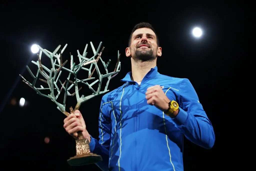 Novak Djokovic ganó en Paris Bercy