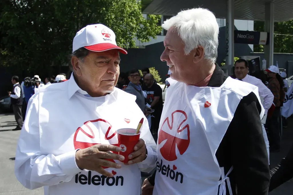 Don Francisco y Antonio Vodanovic vivieron aquel triste episodio de 1995. Imagen: Aton.