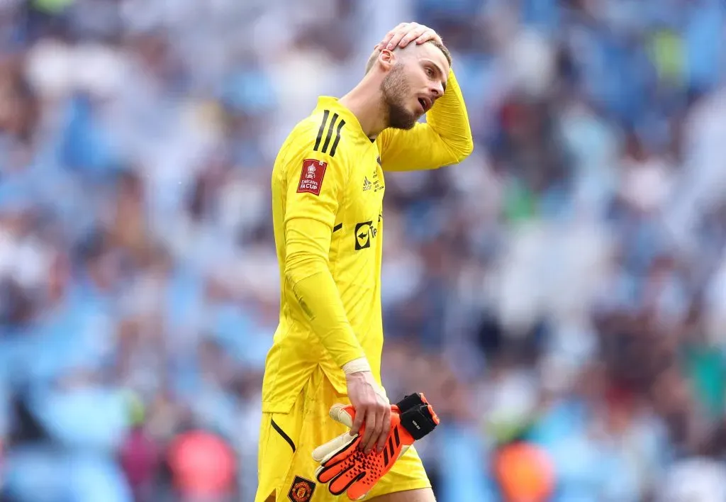 David de Gea vivió una última temporada para el olvido en el Manchester United y puede renacer en Betis. Foto: Getty Images.