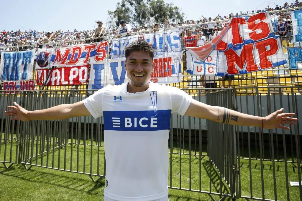 Luis Felipe Hernández, otro de los volantes que puede aparecer en la citación del Clásico Universitario.(Andrés Piña/Photosport).