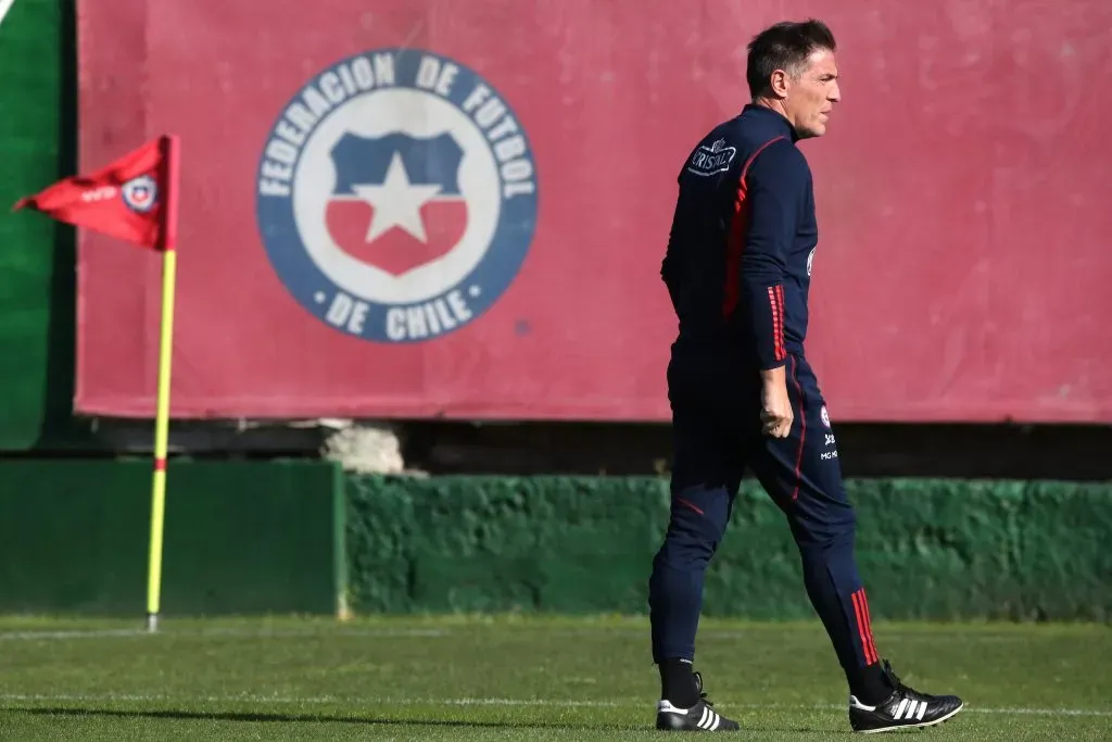 Eduardo Berizzo habló en conferencia de prensa | Photosport