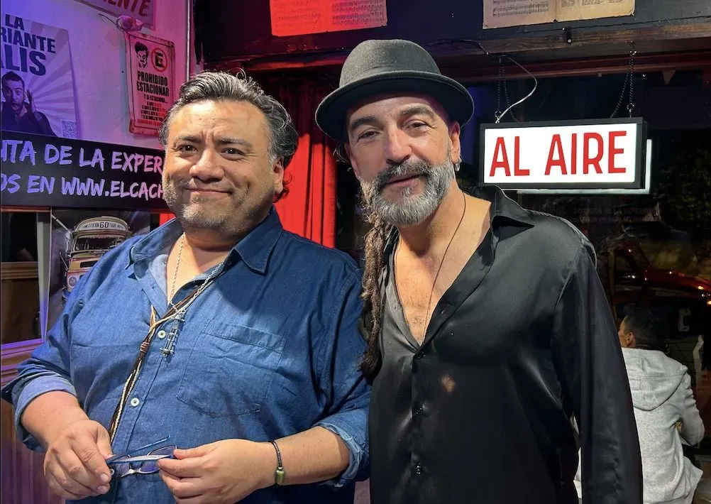 Jorge Alís y Andrés Ogino.