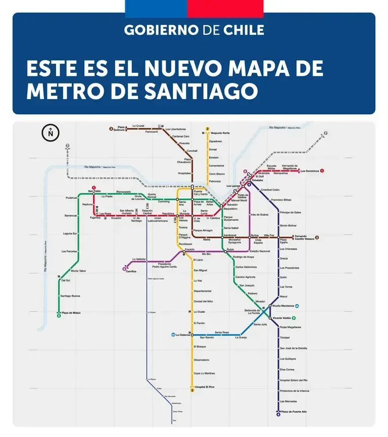 (Foto: Metro de Santiago)
